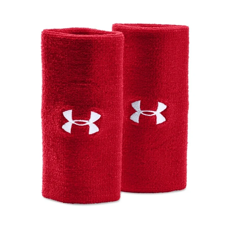 Under Armour Schweißband Performance 15 cm, Red//White (600), OSFA, 1218006-600 - Image 1