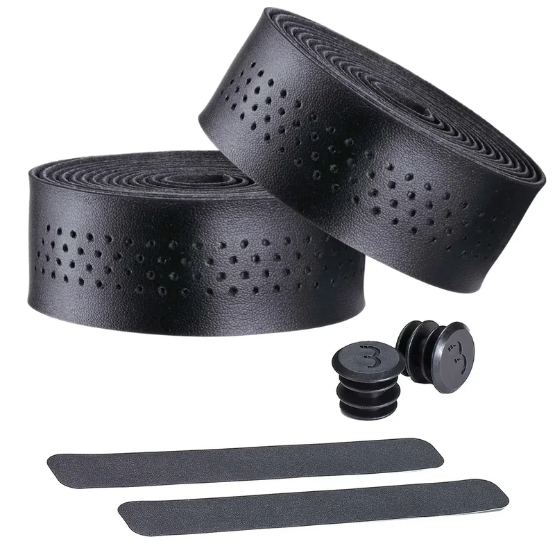 BBB Cycling Fahrrad Mountainbike Lenkerband, SpeedRibbon BHT-12, Schwarz, 200 x 3 cm