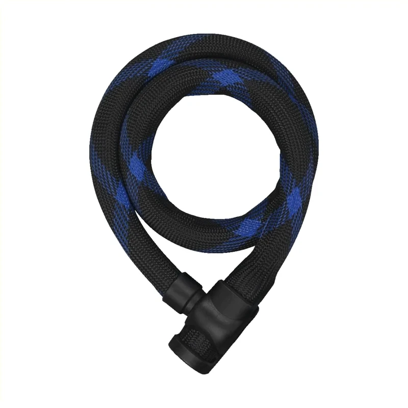 ABUS Kettenschloss Ivera 7220 - Fahrradschloss mit geringem Gewicht, 660 g - Diebstahlschutz durch solides Stahlkabel, 20 mm stark, 85 cm lang - flexibel und langlebig - Schwarz