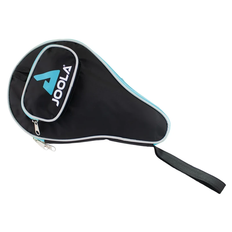 JOOLA Tischtennishülle Pocket Tischtennis-Tasche Passend für 1 Tischtennisschläger und 3 Tischtennisbälle, Blue, One Size