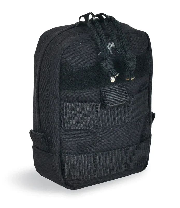Tasmanian Tiger TT Tac Pouch 1 EDC Rucksack-Zusatztasche mit Molle-System und Patch-Fläche, 15 x 10 x 4, Schwarz
