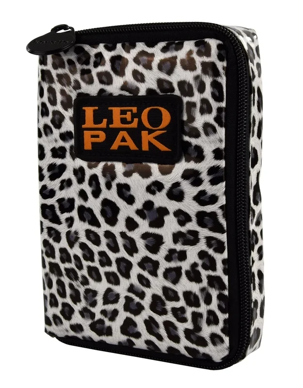 Karella Darttasche The PAK original, Leopard, Platz für 3 Dartsets, handlich und geräumig, Perfekter Schutz, Dartcase, Tasche für Darts