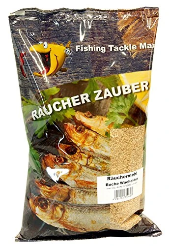 Räuchermehl Buche mit Wacholder - 500g - FTM - Fishing Tackle Max