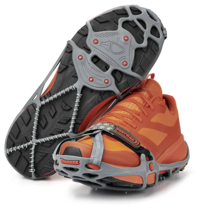 Yaktrax Yaktrax Run Schuhkrallen & Eisspikes, Grau (Grau) Small - Image 1