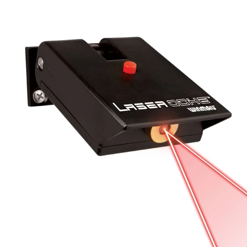 WINMAU Hi-Tech Beam Dart Laser Oche, Wandmontierter Präzisions-Laser für Offizielle Oche-Linie, Kein Stolpern, Kein Klebeband, Batteriebetrieben, Profi Dart Zubehör - Image 1