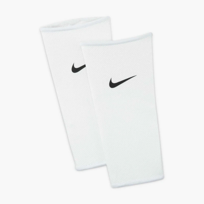 Nike Unisex Erwachsene Guard Lock Schienbeinschonerhalter, White/Black/Black, XL
