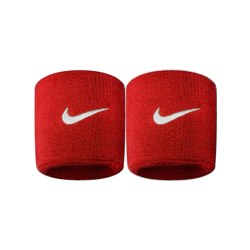Nike Swoosh Wristbands NNN04-601, Unisex Wristbands, red, One size EU