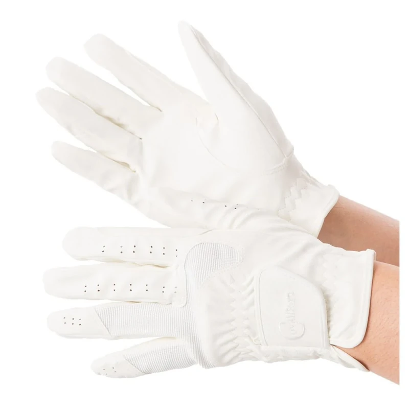 Covalliero Reithandschuhe Gloria, weiß, XS, 323825