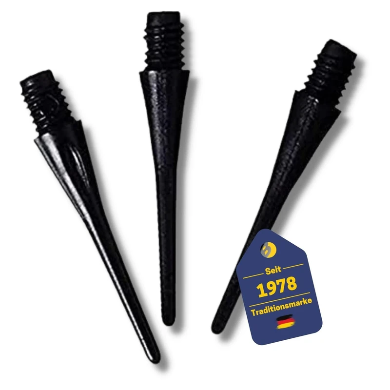 BEST SPORTING Ersatzspitzen für Softdart-Dartpfeile 100 STK I Dartspitzen Kunststoff für Soft-Dartscheibe I Nylon Spitzen für Dartpfeile Softdart I mit Drehgewinde I Dart-Zubehör