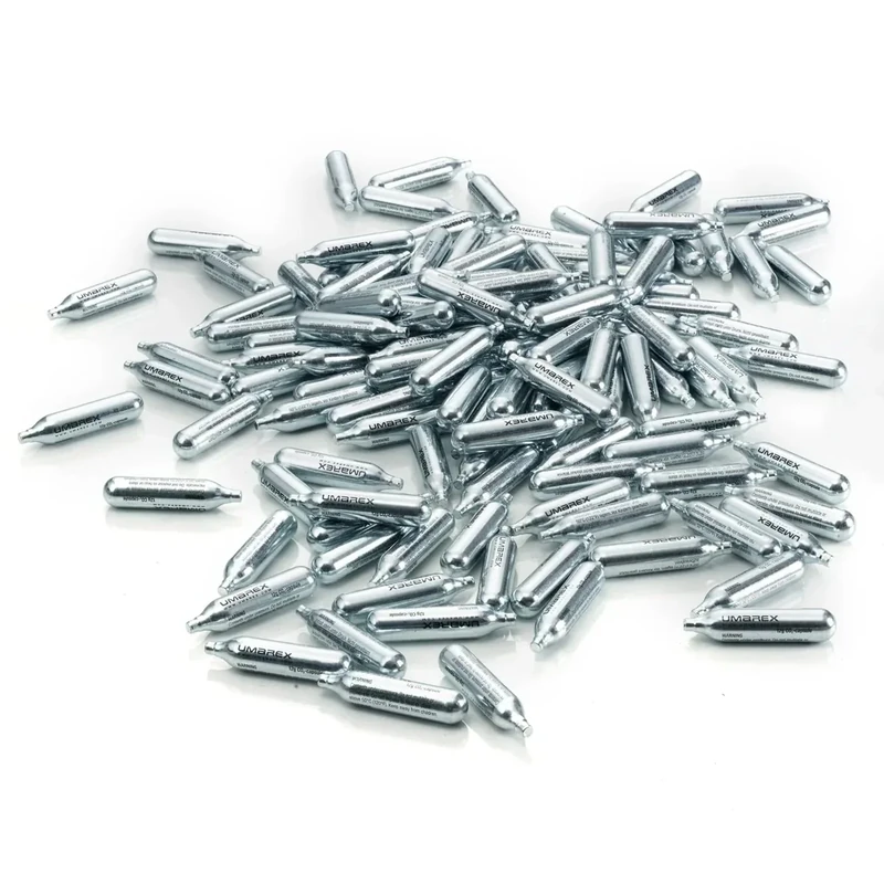 20 Umarex 12g Co2 Kapseln für Softair, Painball, Luftpistolen oder Luftgewehre