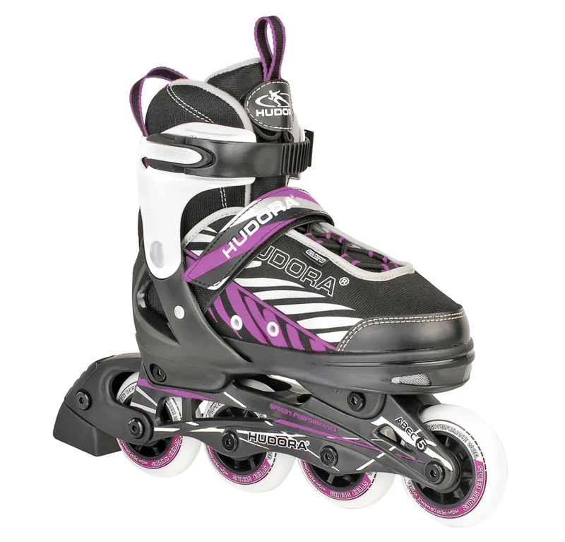 HUDORA Inline Skates Mia/Leon - Inliner für Kinder/Jugendliche & Erwachsene in versch. Größen & Farben - Roller Skates bis zu 4 Größen verstellbar - bequeme & stilvolle Rollerskates - Image 1