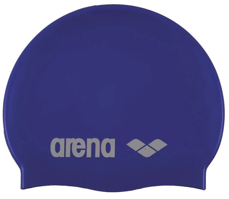 arena Classic Unisex Silikon-Badekappe, Schwimmkappe für Frauen und Männer, Badekappe mit Verstärktem Rand, Weiche und Strapazierfähige Schwimmkappe