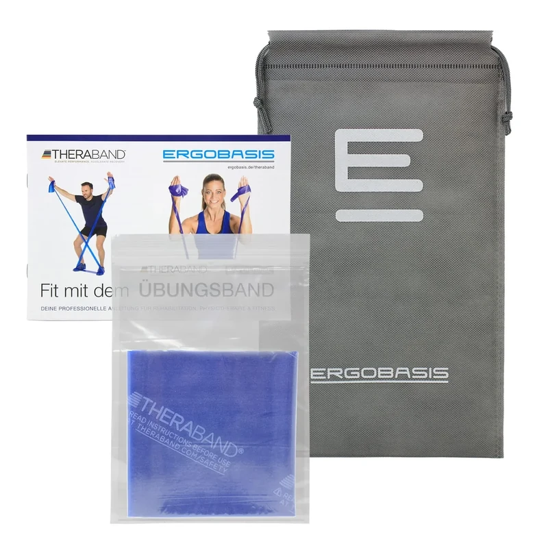 Thera-Band Original Übungsband (Blau, 2,5m)