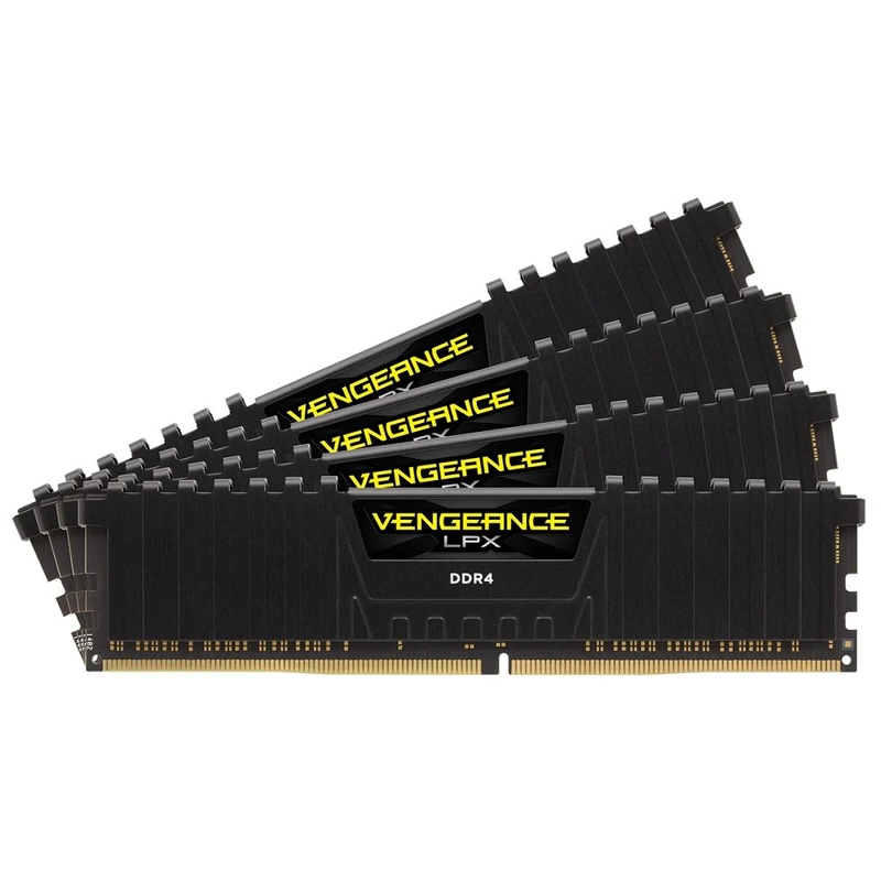 Corsair Vengeance LPX 32GB (4x8GB) DDR4 2400MHz C14 XMP 2.0 High Performance Desktop Arbeitsspeicher Kit, schwarz