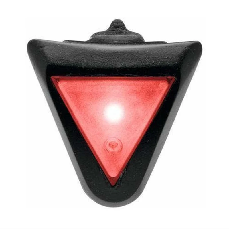 uvex plug-in LED XB039 Licht - passend für uvex i-vo, uvex air wing & finale junior Modelle - Dauer- oder Blinklicht - black-red - one size
