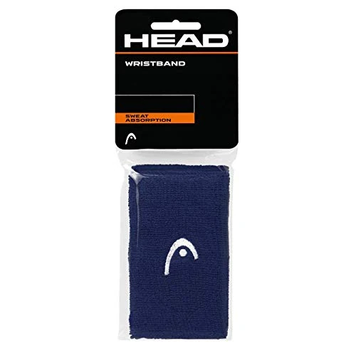 HEAD Unisex – Erwachsene 5 Schweißband, Navy, One Size
