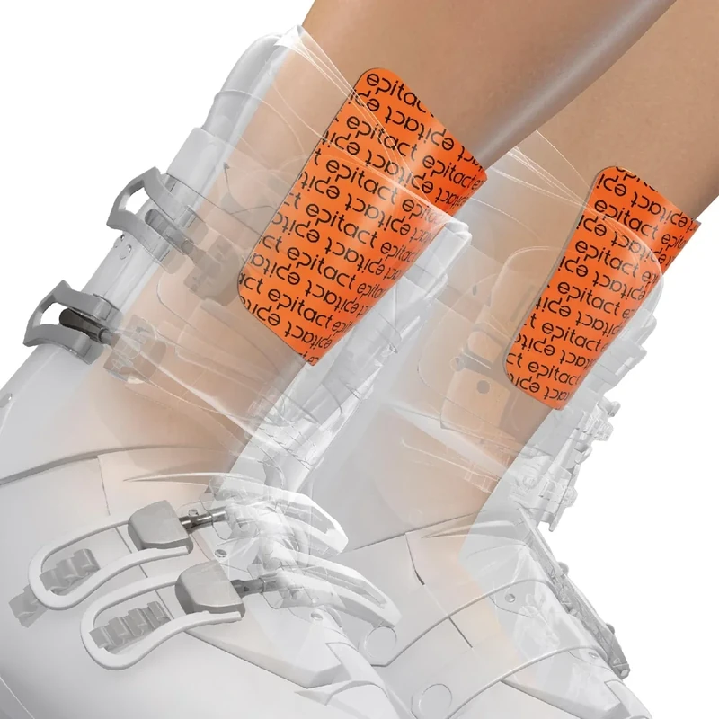 Epitact | Schienbeinschutz Für Den Sport Lindert und beugt Reizungen und Verbrennungen an den Schienbeinen vor | Schienbeinschmerzen in Skischuhen | Reibungsabsorbierend | Französische Innovation