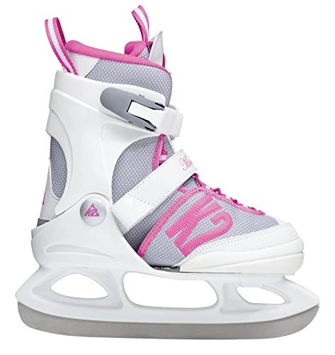 K2 Kinder Schlittschuhe Marlee Ice - Weiß-Pink - L (35-40 EU; 3-7 UK; 4-8 US) - 2550200.1.1.L