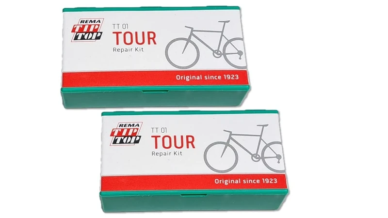 Rema Tip-TOP TT01/05-7-teilig - Fahrrad Flickzeug Reparaturset (2 x TT01) - Image 1