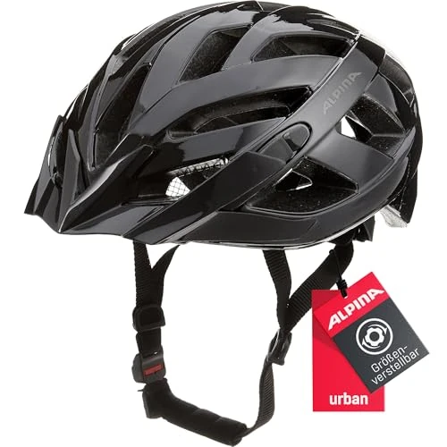 ALPINA PANOMA Classic - Leichter, Optimal Belüfteter Touren Fahrradhelm Mit Optionalen LED-Licht Für Erwachsene, Silver, S (52-57 cm)