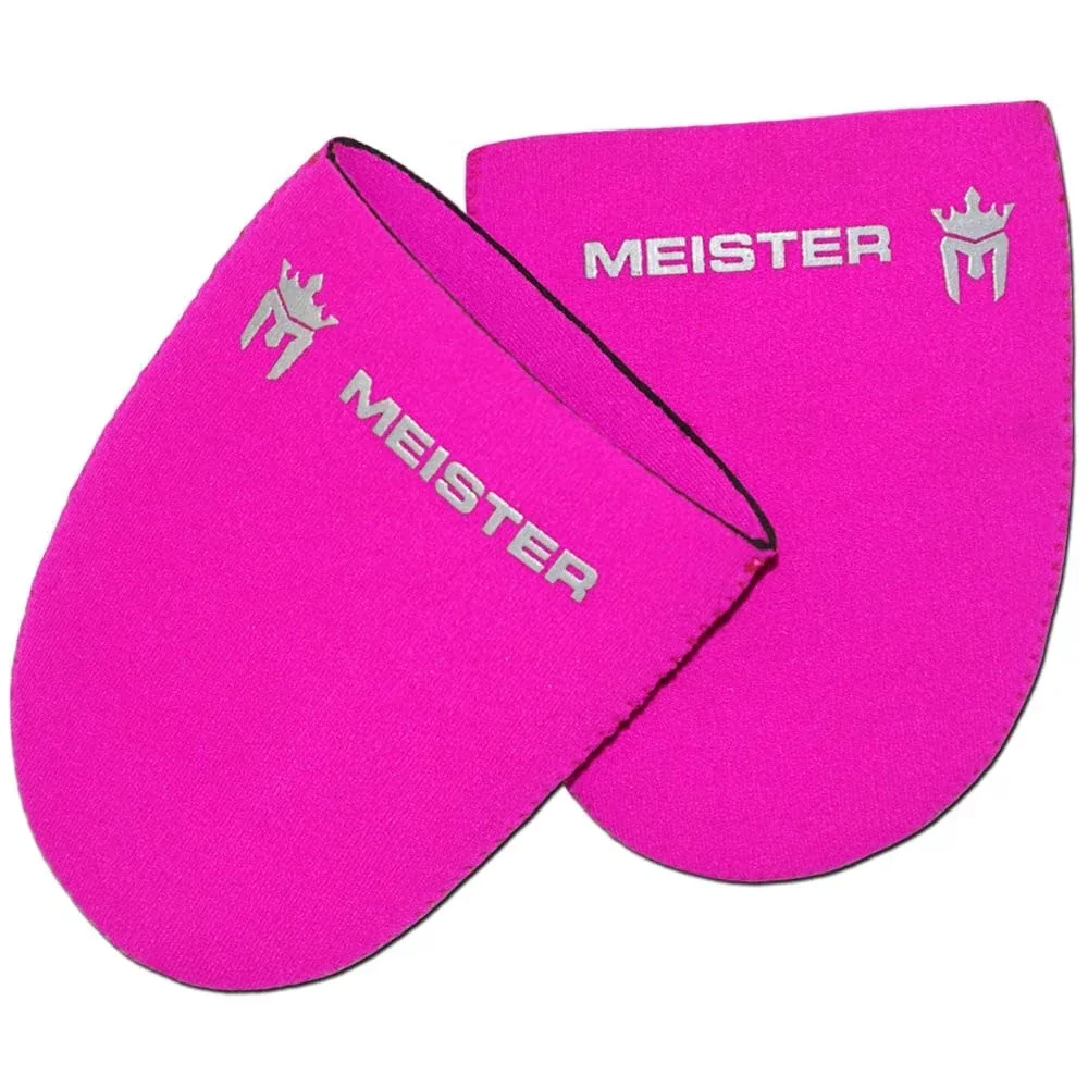 Meister 2.5mm Thermal Neoprene Toe Warmer Booties for Cycling, Running, Hiking & Ice Baths (Pair) - Pink - Image 1
