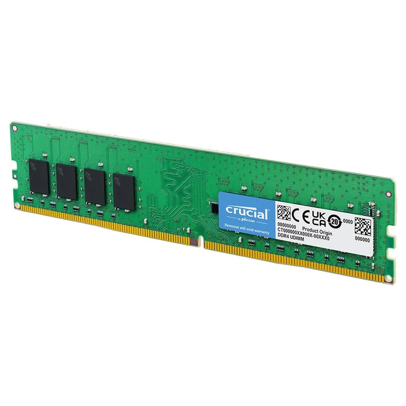Crucial DDR4 RAM 8GB 2400MHz CL17, PC Computer Arbeitsspeicher, - CT8G4DFS824A