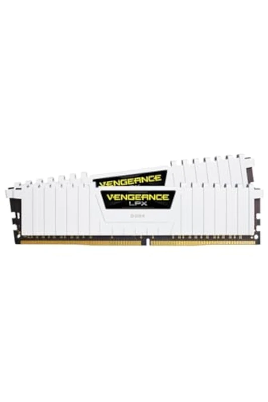 Corsair Vengeance LPX 16GB (2x8GB) DDR4 3200MHz C16 XMP 2.0 High Performance Desktop Arbeitsspeicher Kit, Weiß CMK16GX4M2B3200C16W