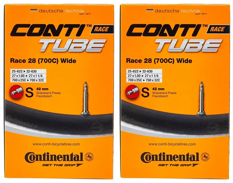 Continental Race Tube Wide 71.1 cm Innenschlauch, Schwarz, [25-622->32-630]
