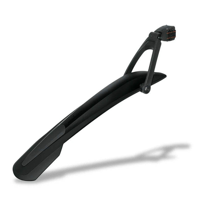 SKS GERMANY X-Blade Dark 26" + 27,5" Hinterrad-Schutzblech für Mountainbike, Fahrradzubehör (Schutzblech mit Schnellspanner, 2-Gelenk-Technik, bis max. 3.0 Zoll Reifenbreite), schwarz