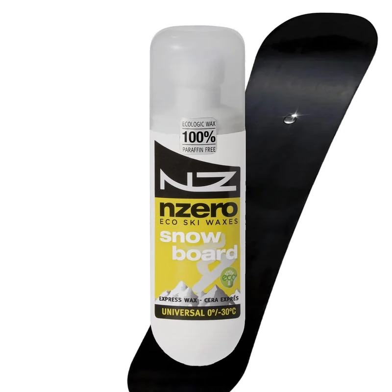 NZEROWAX │ Bio-Snowboardwachs | Geeignet für alle Schneeverhältnisse | organisch | Nachhaltig und umweltfreundlich | 100 ml