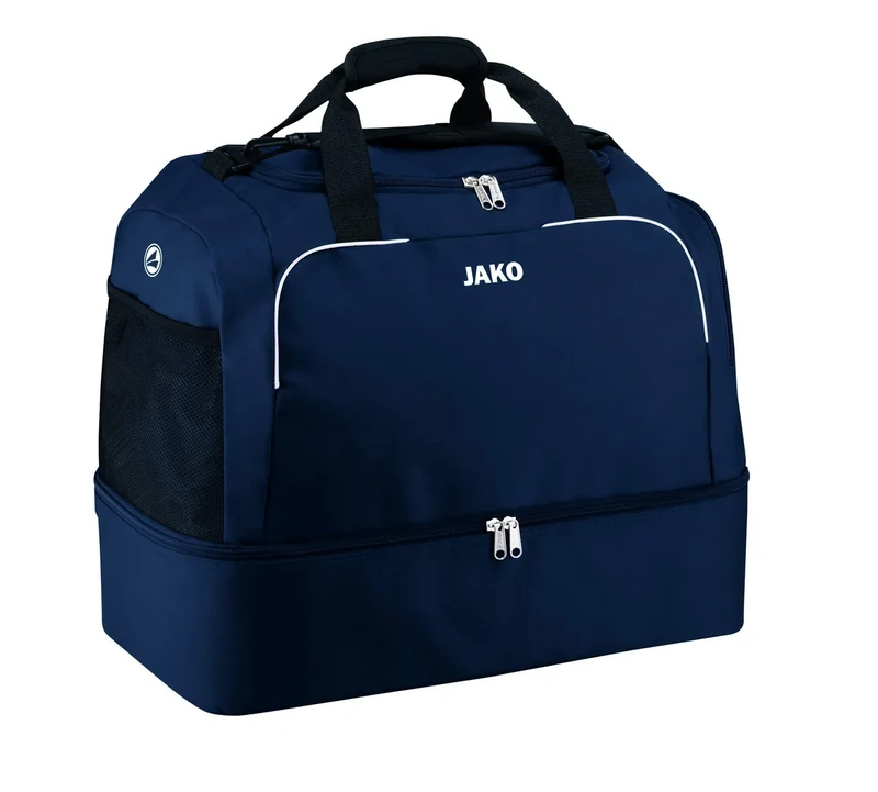 JAKO Sporttasche Classico mit Bodenfach, 38 cm, 23 L, Marine