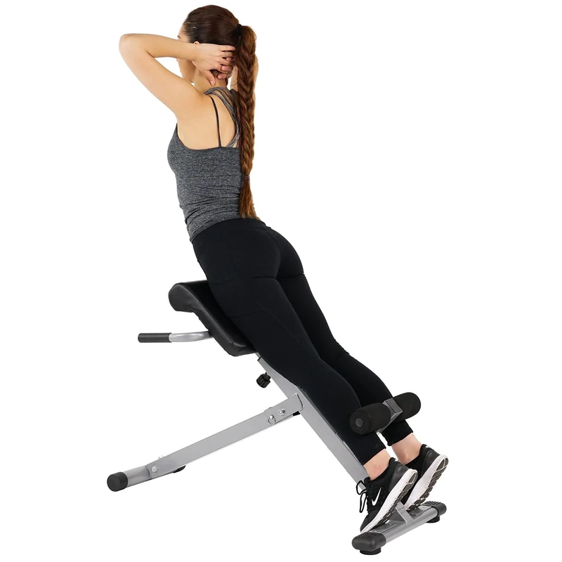 Sunny Health & Fitness 45 Grad Hyperextension Roman Chair - Image 1