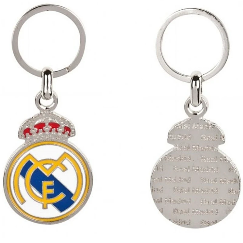 Real Madrid LLAVERO klassische Metallschild geprägt [AB2179]