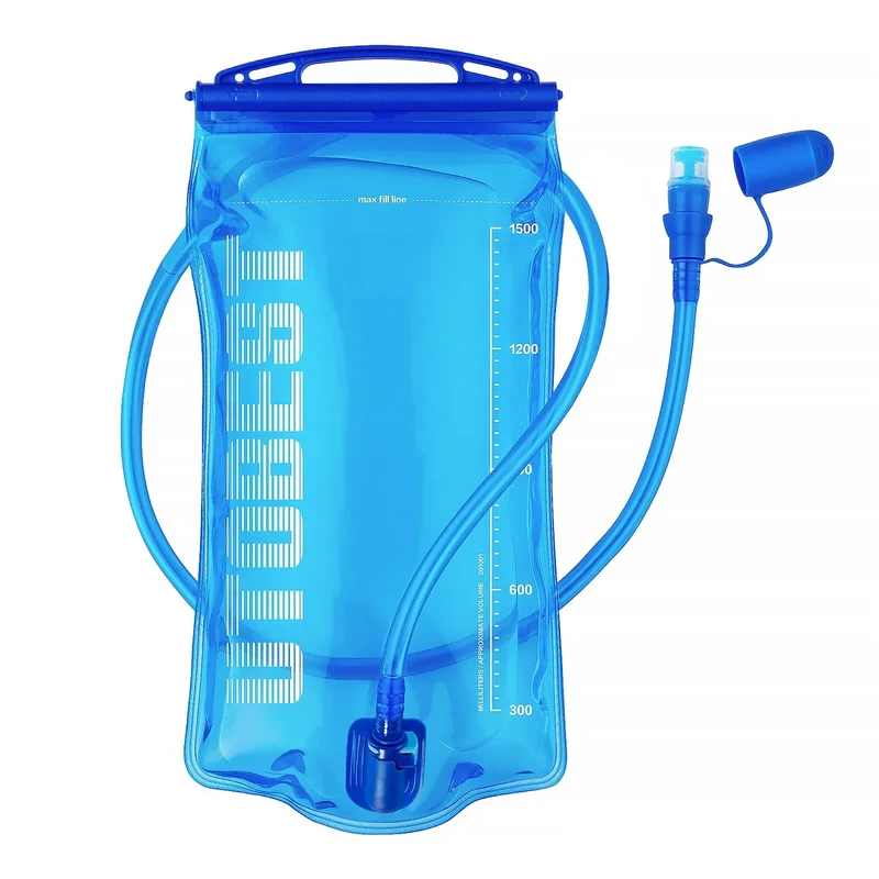 UTOBEST Trinkblase 1L/1,5L/2L/3L Wasserblase für Trinkrucksack, BPA-frei Auslaufsicher Wasserreservoir für Laufen, Wandern, Radfahren