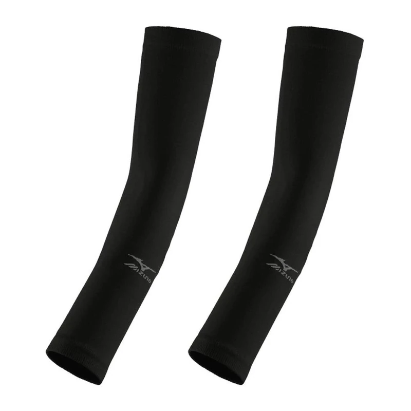Mizuno Men's Armguard ein Paar Stulpen, Volley Volleyball, Herren, schwarz, Einheitsgröße.