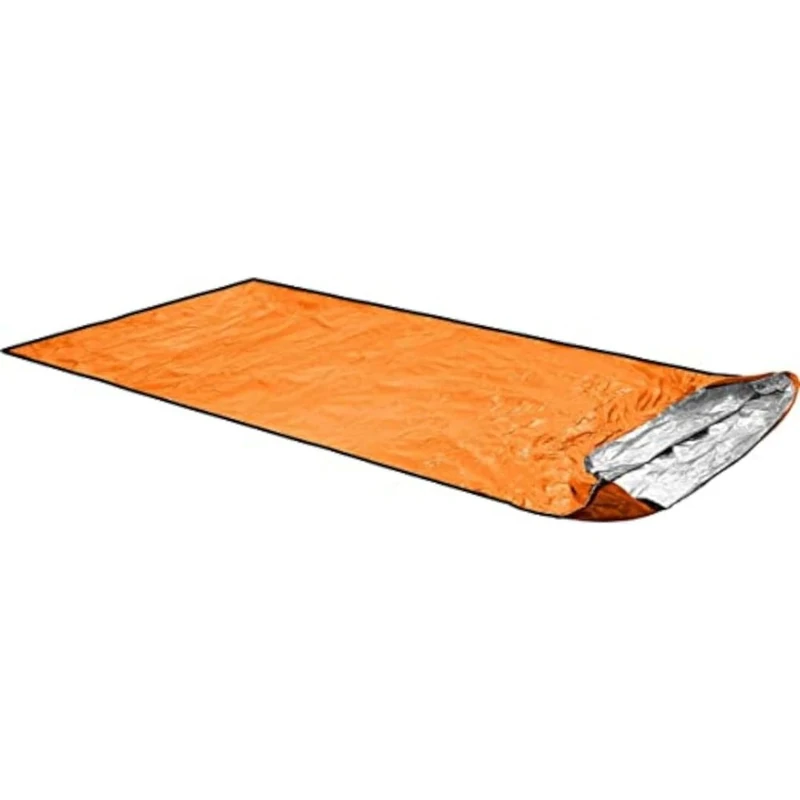 Ortovox Unisex Erwachsene Biwaksack Bivy Ultralight, Shocking orange, One Size, 2510000001, 235 x 110 cm (bis 2 Personen)