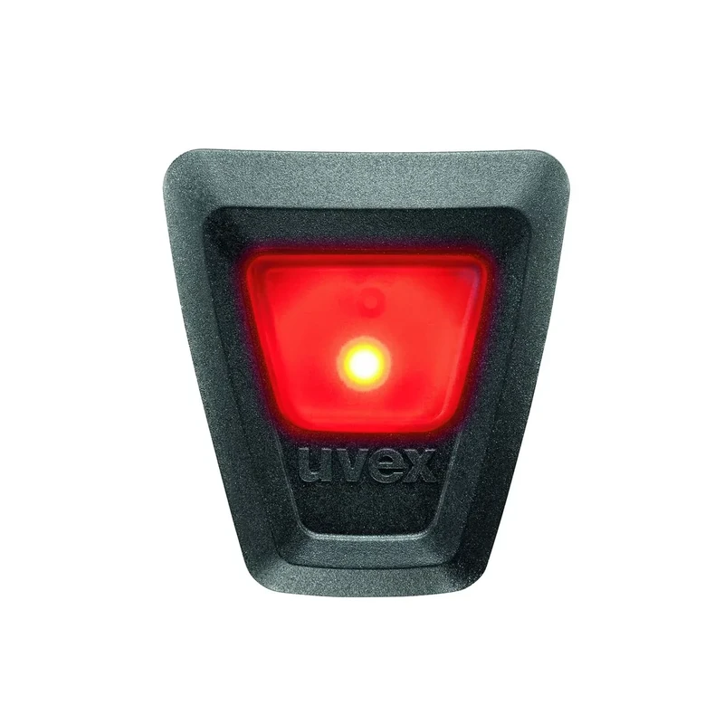uvex Plug-in LED XB052 Active Fahrradhelmbeleuchtung, Rot-Schwarz, One Size
