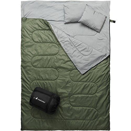 MalloMe Schlafsack Outdoor - Schlafsack Erwachsene und Kinder - Schlafsack Winter, Schlafsäcke, Camping Sleeping Bag, Deckenschlafsack - Winterschlafsack - Leicht, Tragbar, Warm, Deckenschlafsäcke