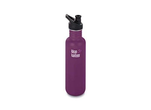Klean Kanteen Classic Flasche, 0,8 Liter, Unisex, für Erwachsene, violett, 276,2 mm x 72,5 mm (H x B) - Image 1