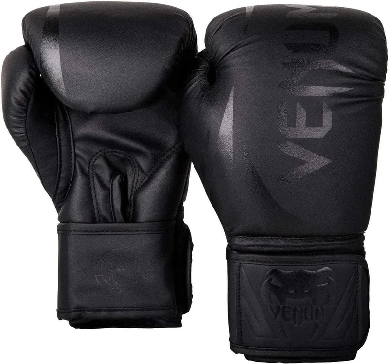 Venum Unisex-Youth Venum Challenger 2.0 Kids Boxing Gloves Boxhandschuhe, Schwarz / schwarz, 4 oz EU