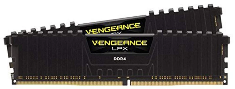 Corsair CMK16GX4M2K4600C19 Vengeance LPX 16GB (2x8GB) DDR4 4600MHz C19 XMP 2.0" High Performance Desktop Arbeitsspeicher Kit mit Airflow Kühlung Schwarz