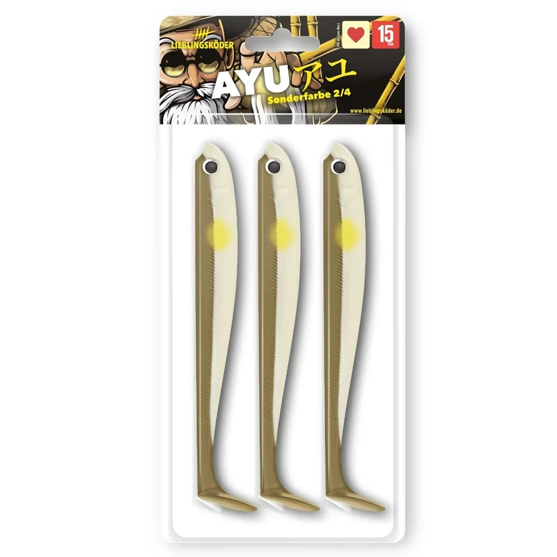 Lieblingsköder Gummifisch Ayu 15cm