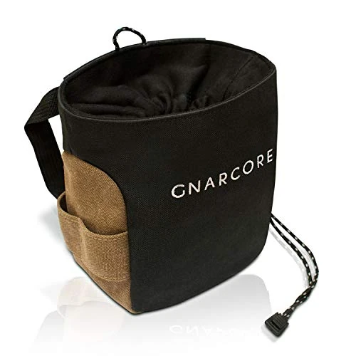 GNARCORE® *NEU* - Komplett Set aus Chalkbag, Chalk Ball und Boulder Bürste - Alles für die nächste Klettersession - Ideal für Anfänger und Fortgeschrittene - Perfektes Bouldern Geschenk