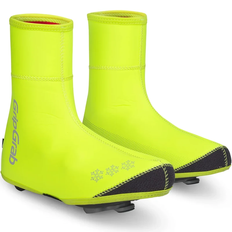 GripGrab Arctic Gefütterte Winter Rennrad Überschuhe Extrem Warme wasserdichte Winddichte Thermo Radsport Überzieher - Image 1