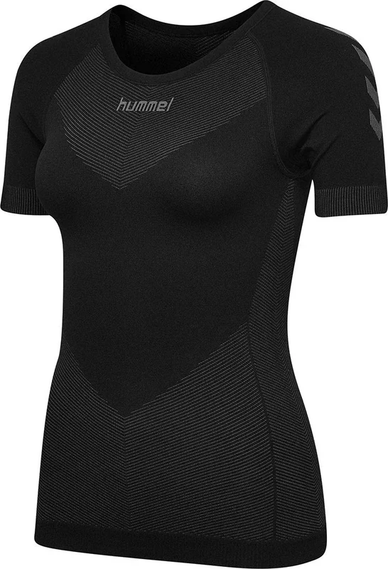 hummel Damen Trikot FIRST SEAMLESS S/S, Schwarz, M/L, 202644-2001 - Image 1