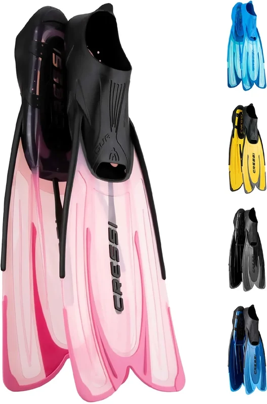 Cressi Agua Fins Flossen - Tauchflossen zum Schwimmen, Apnoe, Tauchen & Schnorcheln - Schwimmflossen - Schnorchelflossen - Rosa - 39/40