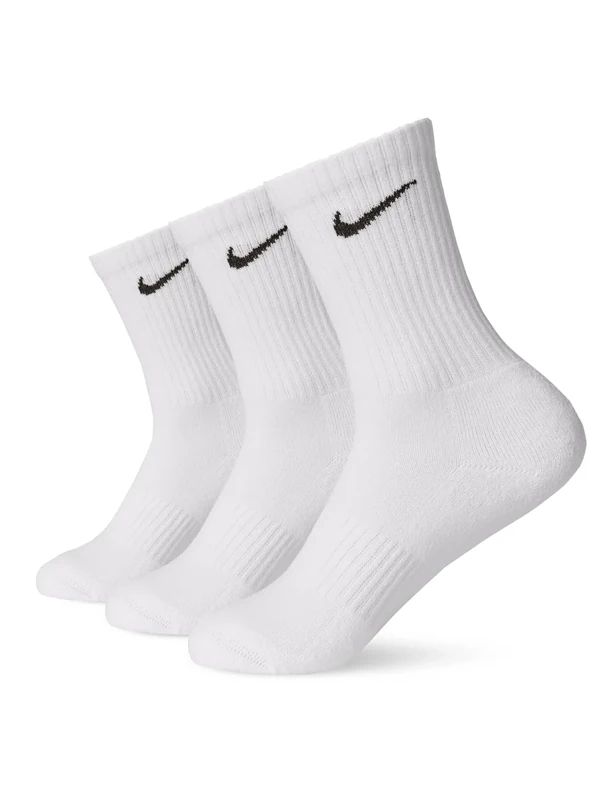 Nike Herren Unisex U Nk Everyday Ltwt 3pr Crew trainingssocken 3 Paar , Weiß (white/Black), M EU