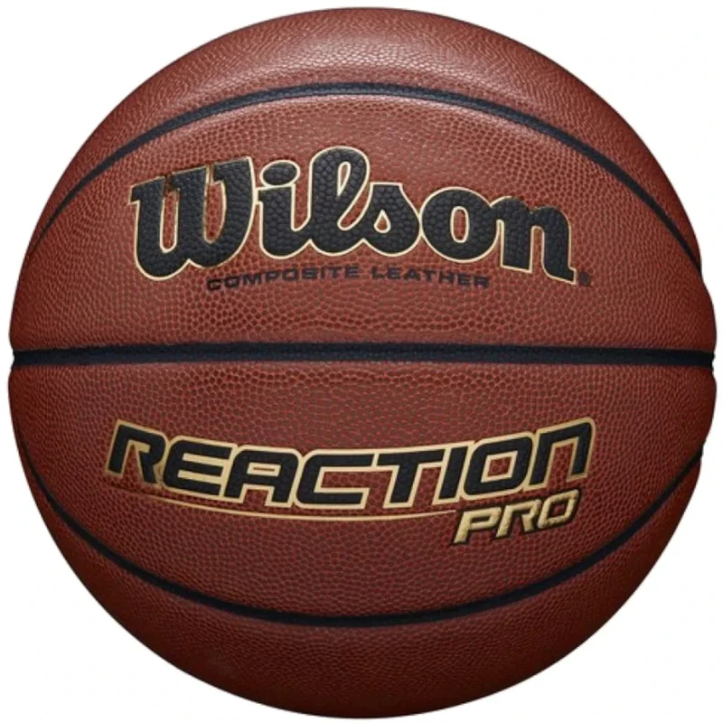 Wilson Reaction Pro 295 Ball WTB10137XB, Womens,Mens basketballs, Brown, 7 EU