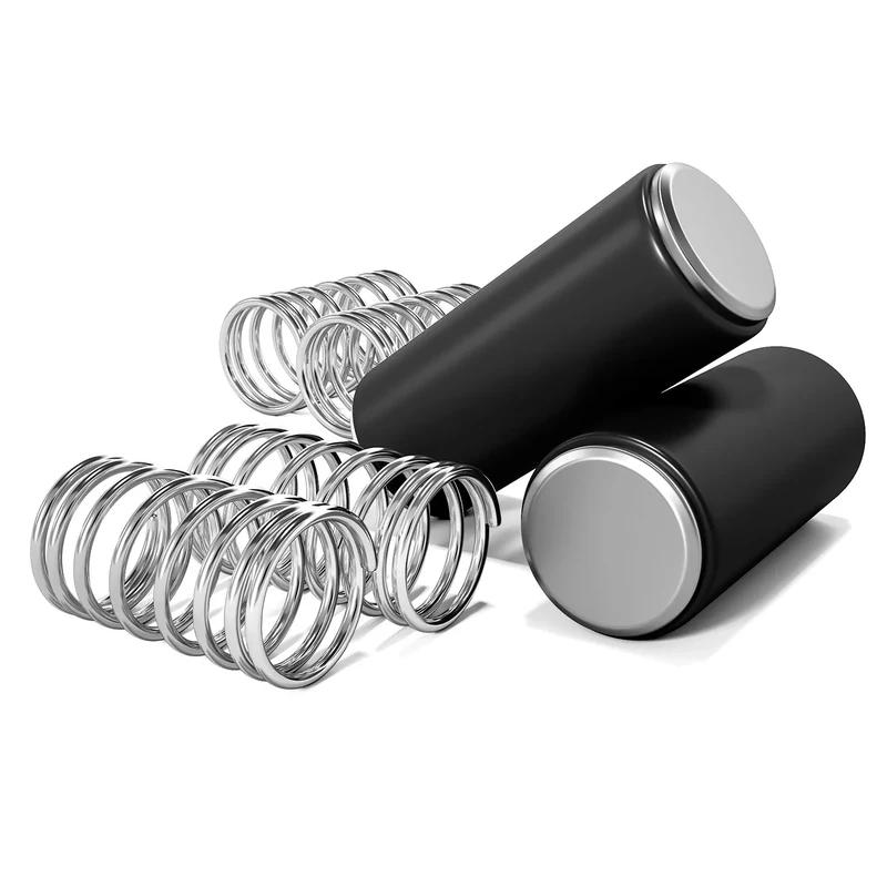 Gewichte 2er Set + 4 Federn für Springseil | 2 Extra Weights aus Stahl 100g inkl. Federn für festen Halt im Griff | Double Unders, Workout, Profi Sport, Boxen, Spare Parts - Image 1