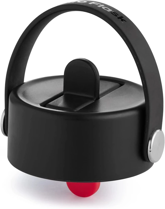 HYDRO FLASK - Strohdeckel für die Größe Öffnung - Auslaufsicherer - Deckel mit Wabenisolierung - Spülmaschinenfest - Black - Image 1